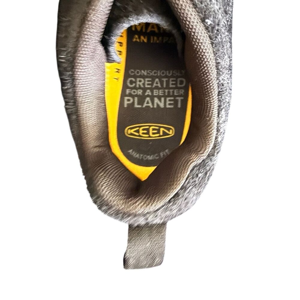 Keen Womens Black Gray Jasper Suede Lace Up Climbing Hiking Sneakers Size 8.5 - Picture 9 of 16